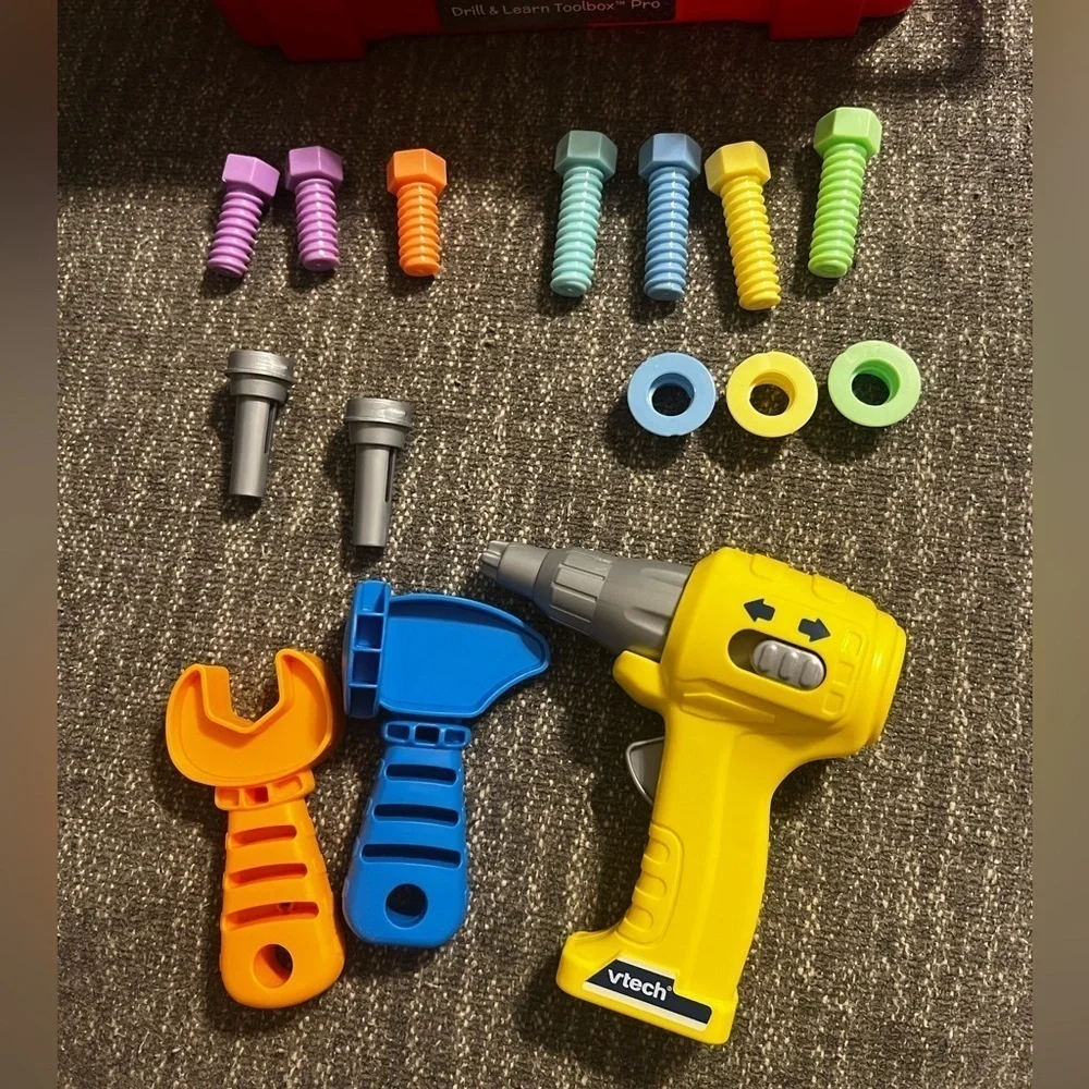 Vtech Kids Drill & Learn Toolbox Pro with Accessories